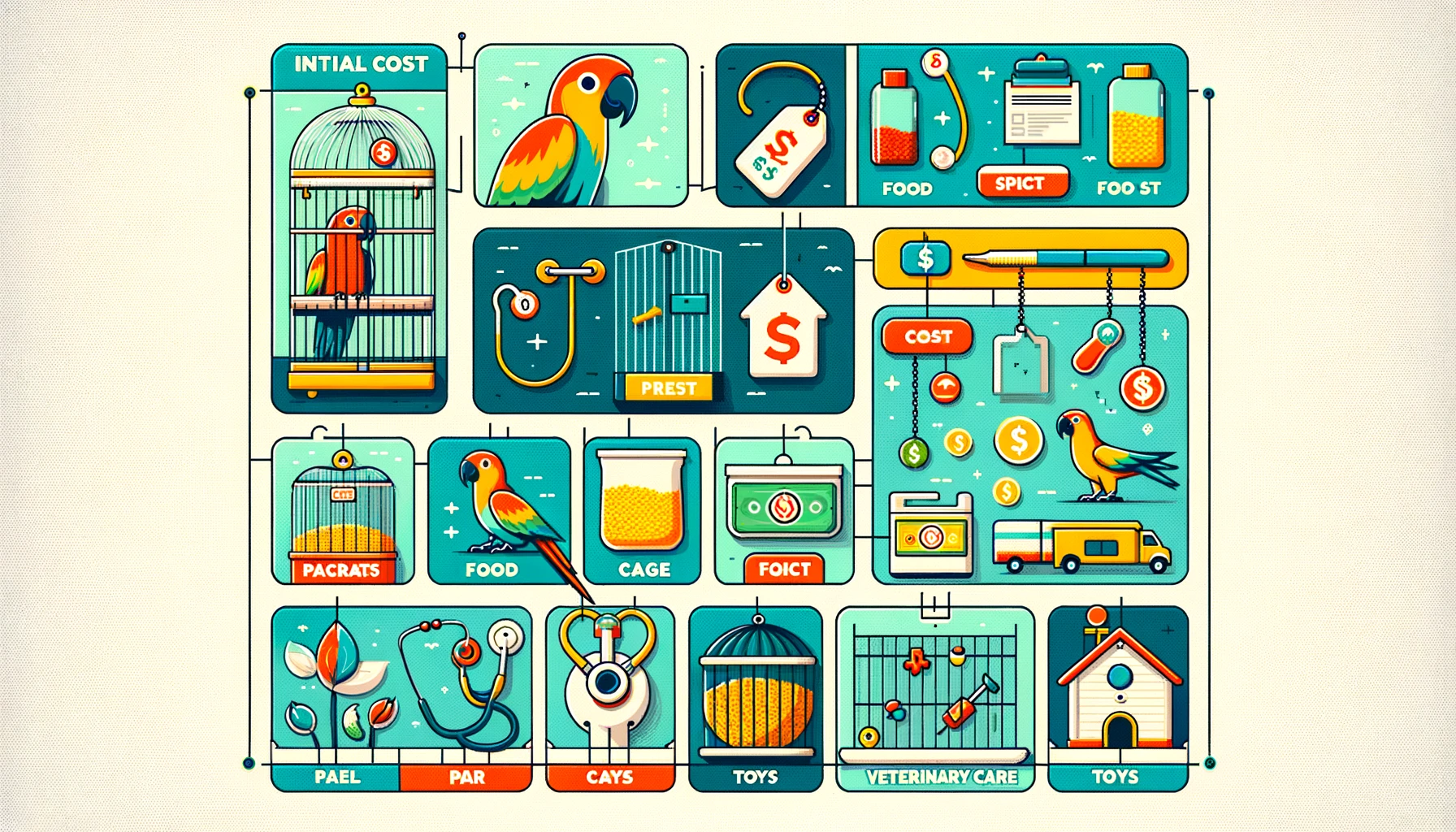 How Much Does It Expense to Buy & Look After an Animal Bird?