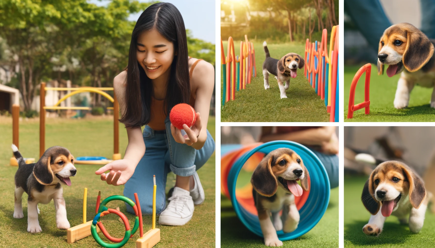 How to stimulate the puppy with games and activities