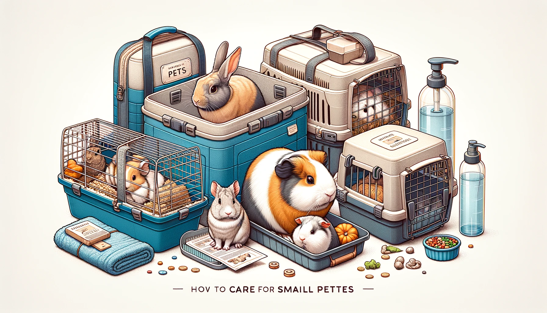 How to Care for Small Pets? Travelling